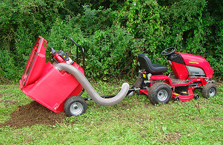 Emptying the Paddock Cleaner