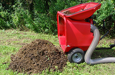 Emptying the Paddock Cleaner